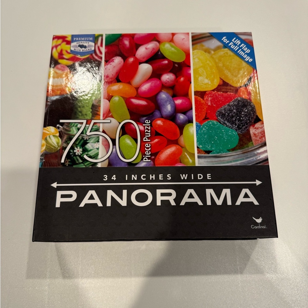 Cardinal Panorama Candy 750 Piece Puzzle